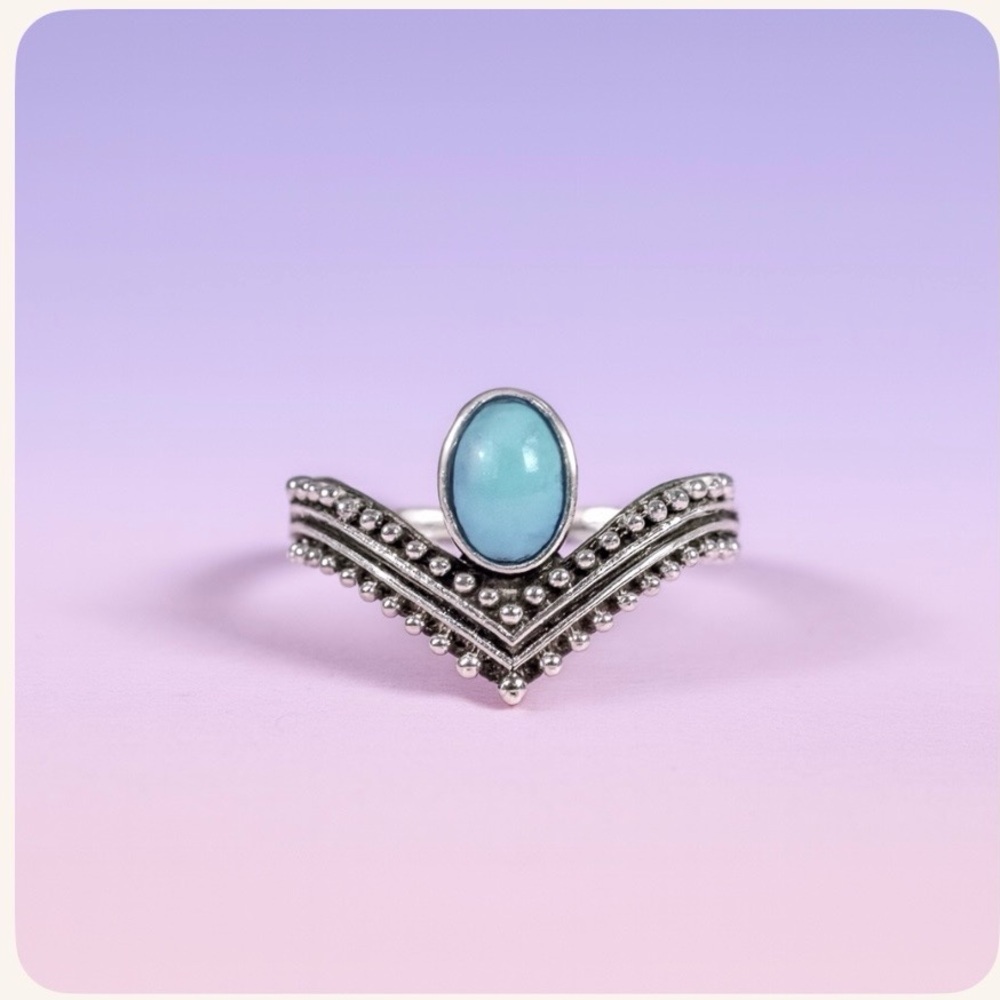 Silver Turquoise Ring